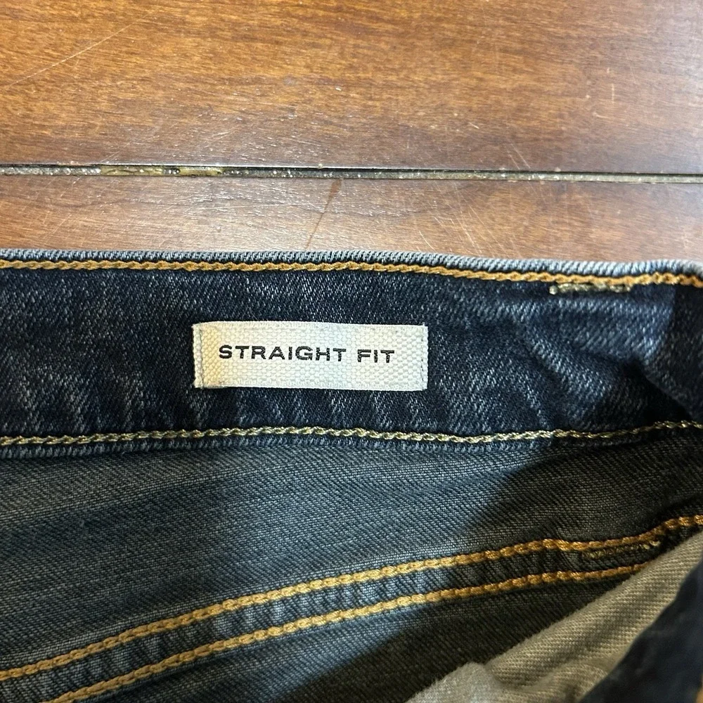 Flint and Tinder Mens Straight Fit Jeans 31x30 Blue Denim Stretch Made in USA